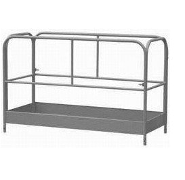 Aluminum Bakers Scaffolding Guard Rail